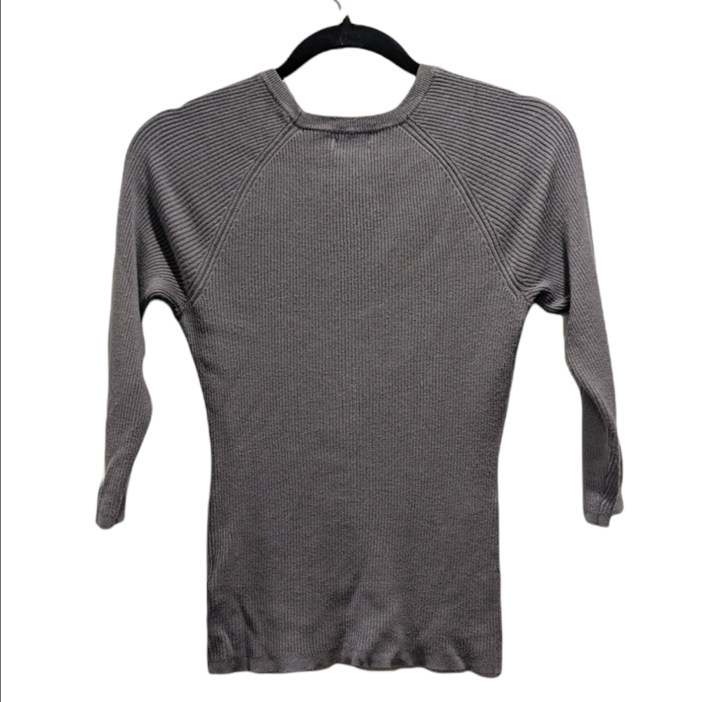 NY&Co Fitted Ribbed Sweater - Picture 6 of 11